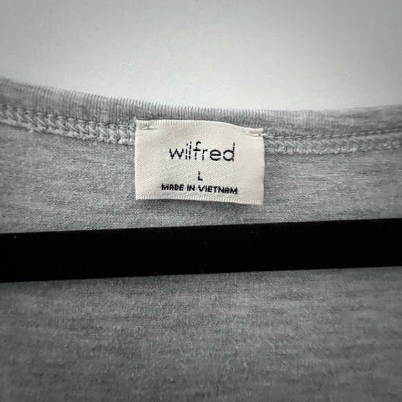 Wilfred by Aritzia Scoop Neck Loose T-Shirt - Size L - Picture 2 of 3
